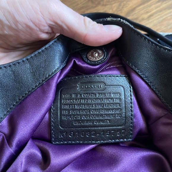 Coach Madison Maggie monogram hobo shoulder bag - Picture 12 of 13